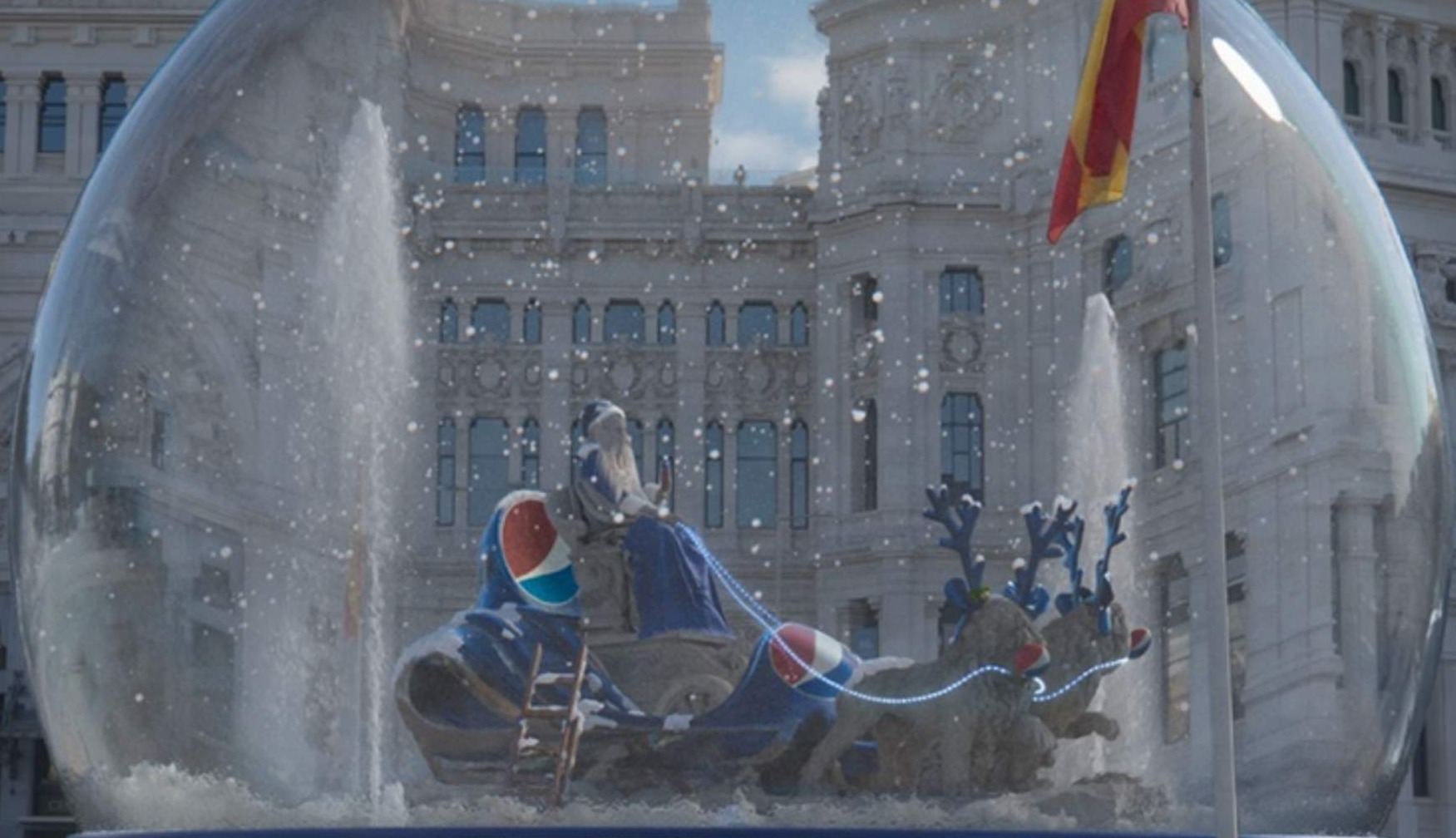 Pepsi Cibeles Navidad 2023