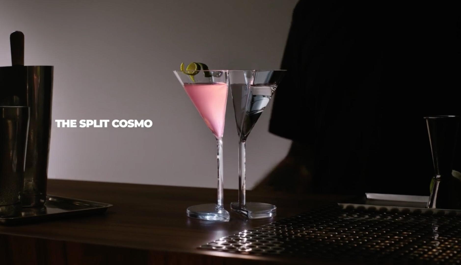 copa dividida en dos partes