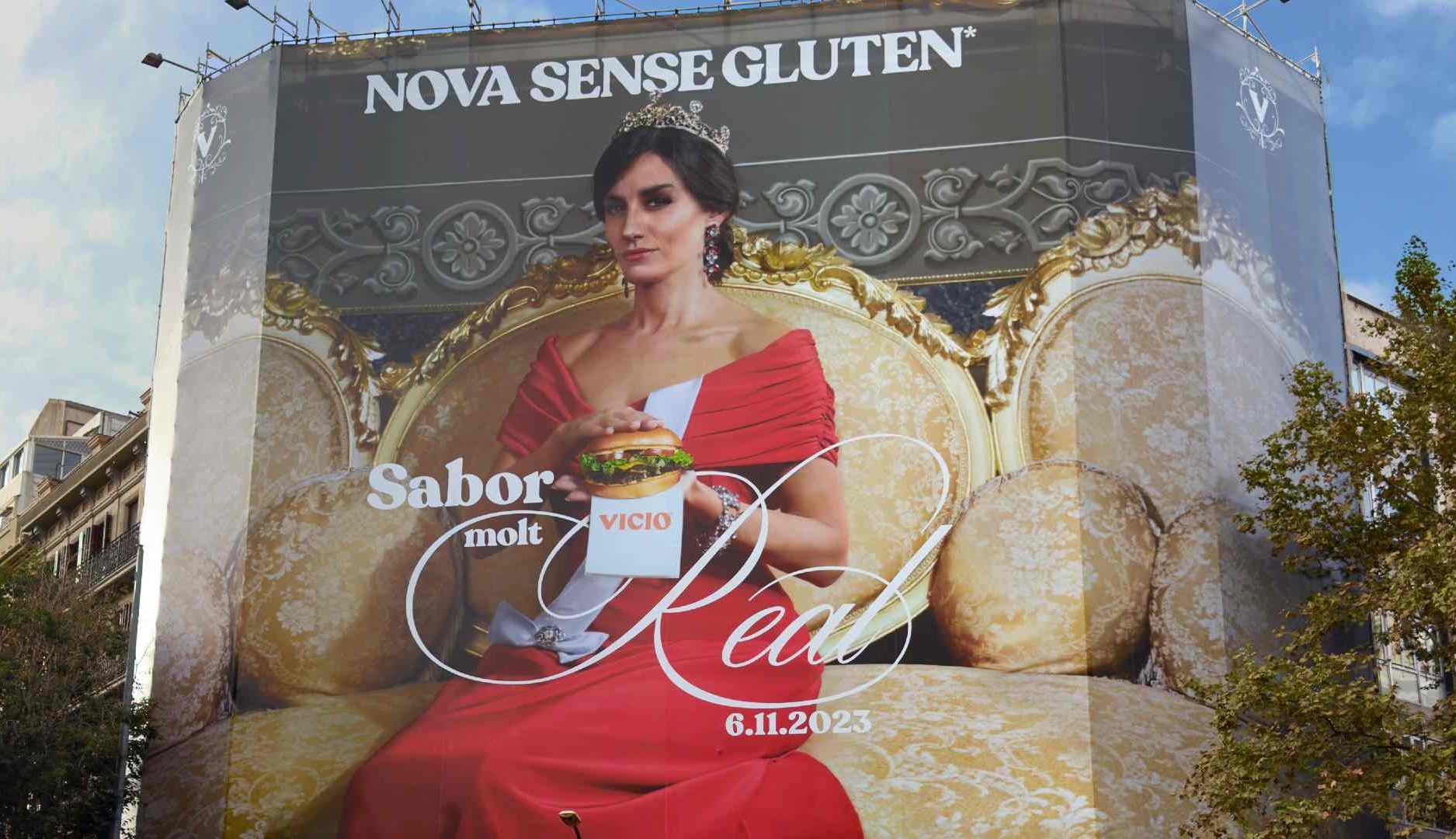 Lona de una campaña de publicidad de Vicio