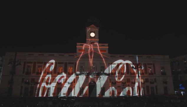 Videomapping Coca-Cola Nochevieja