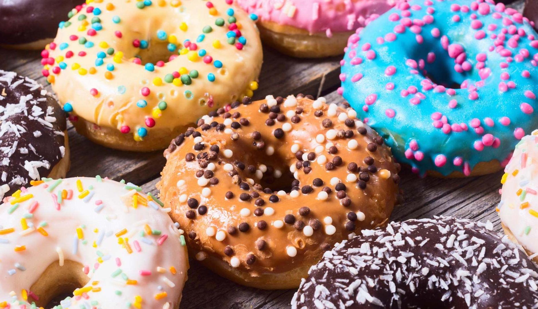 donuts de colores