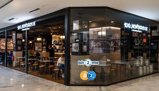 Restalia y Bit2Me pago con criptomonedas en 100 Montaditos