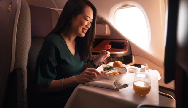 Restaurante A380 @Changi de Singapore Airlines
