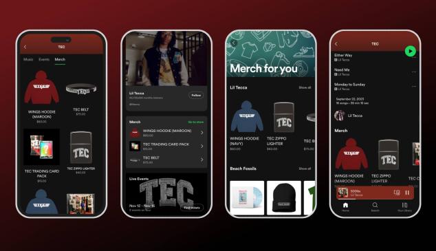 Spotify Merch Hub