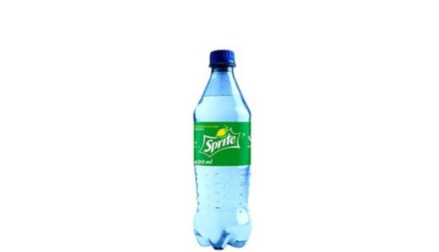 botella sprite transparente