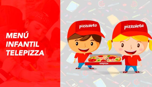 telepizza menus infantiles madrid