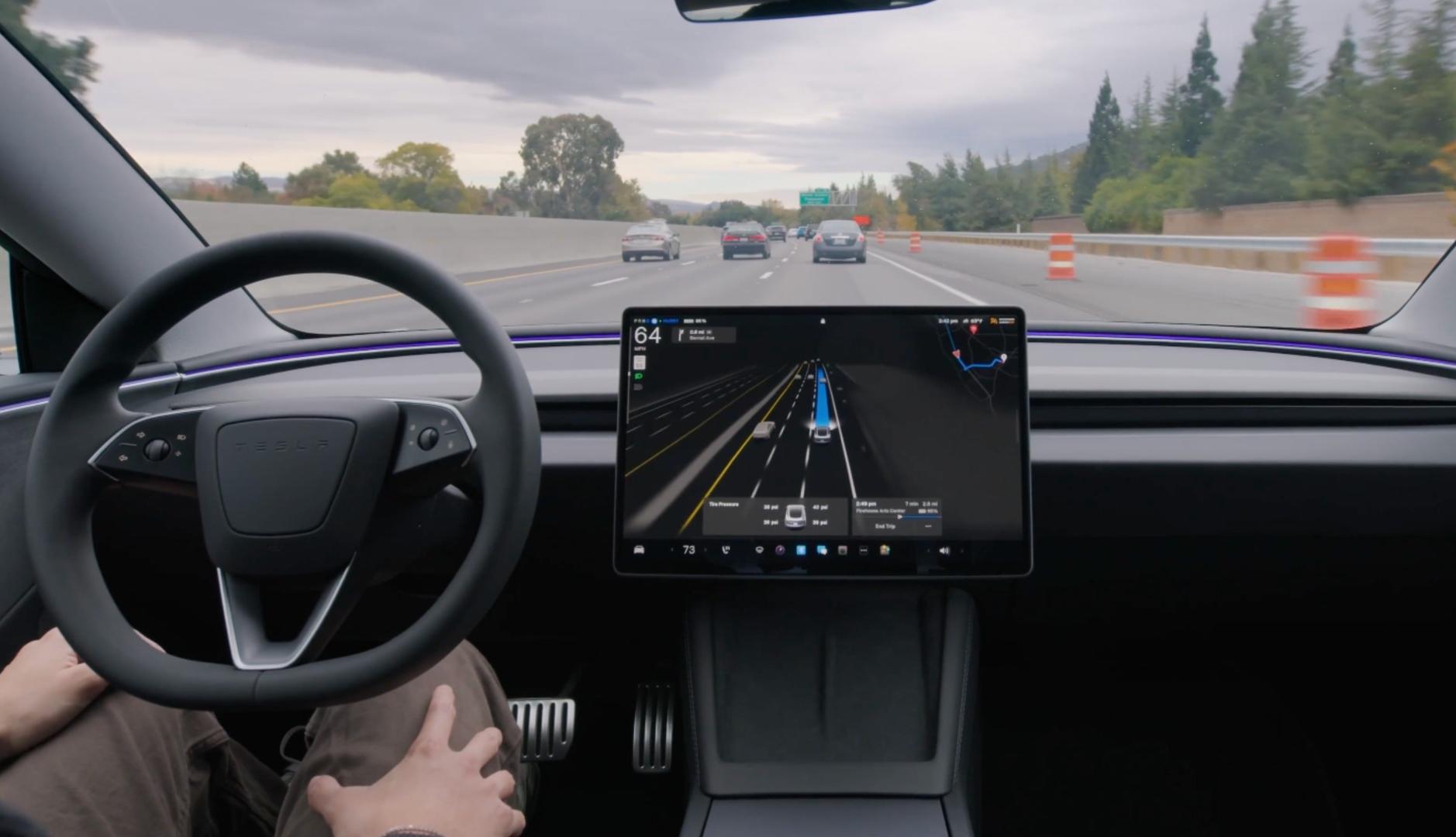 Conducción autonoma de Tesla