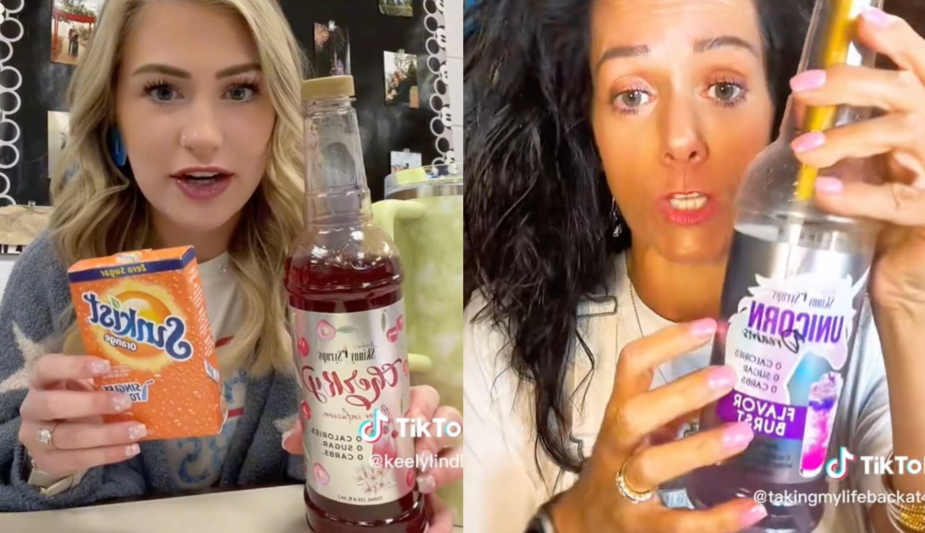 El último delirio de TikTok es "watertok", el agua con sabores, y está impulsando las ventas de algunas marcas