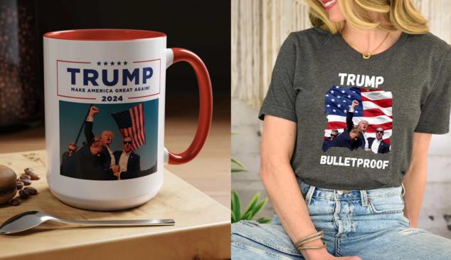 Artículos con imágenes del intento de asesinato de Donald Trump