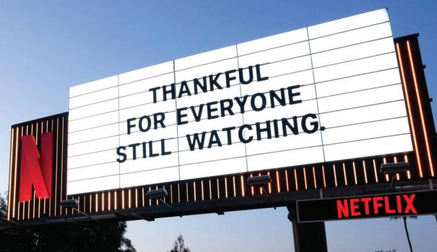 Netflix_un año con anunciuos_ Valla