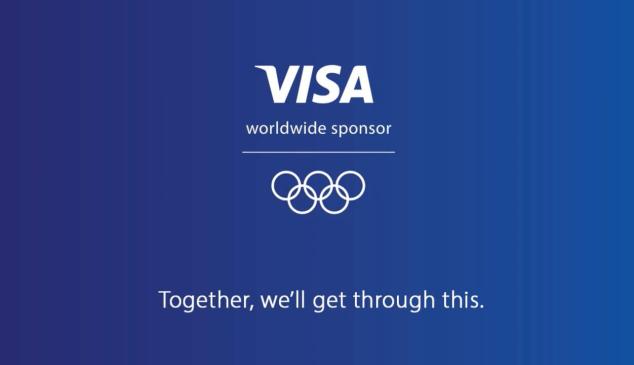 visa campaña juegos olímpicos coronavirus
