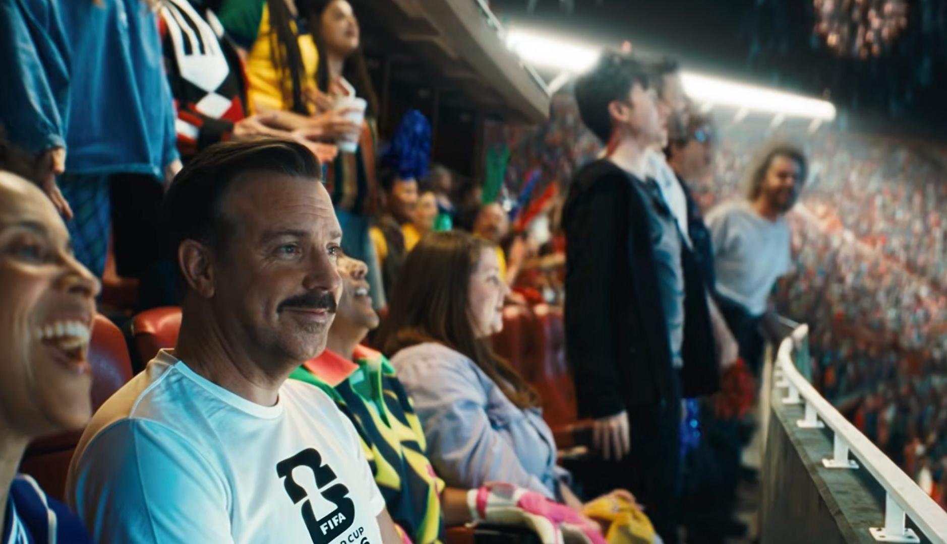 Jason Sudeikis en el anuncio de Visa para el Mundial