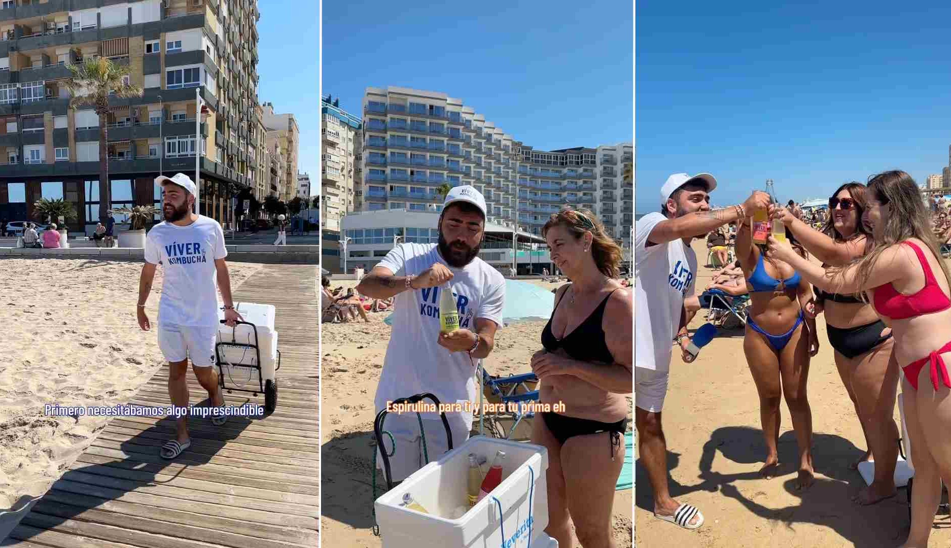 Acción de marketing de Víver Kombucha