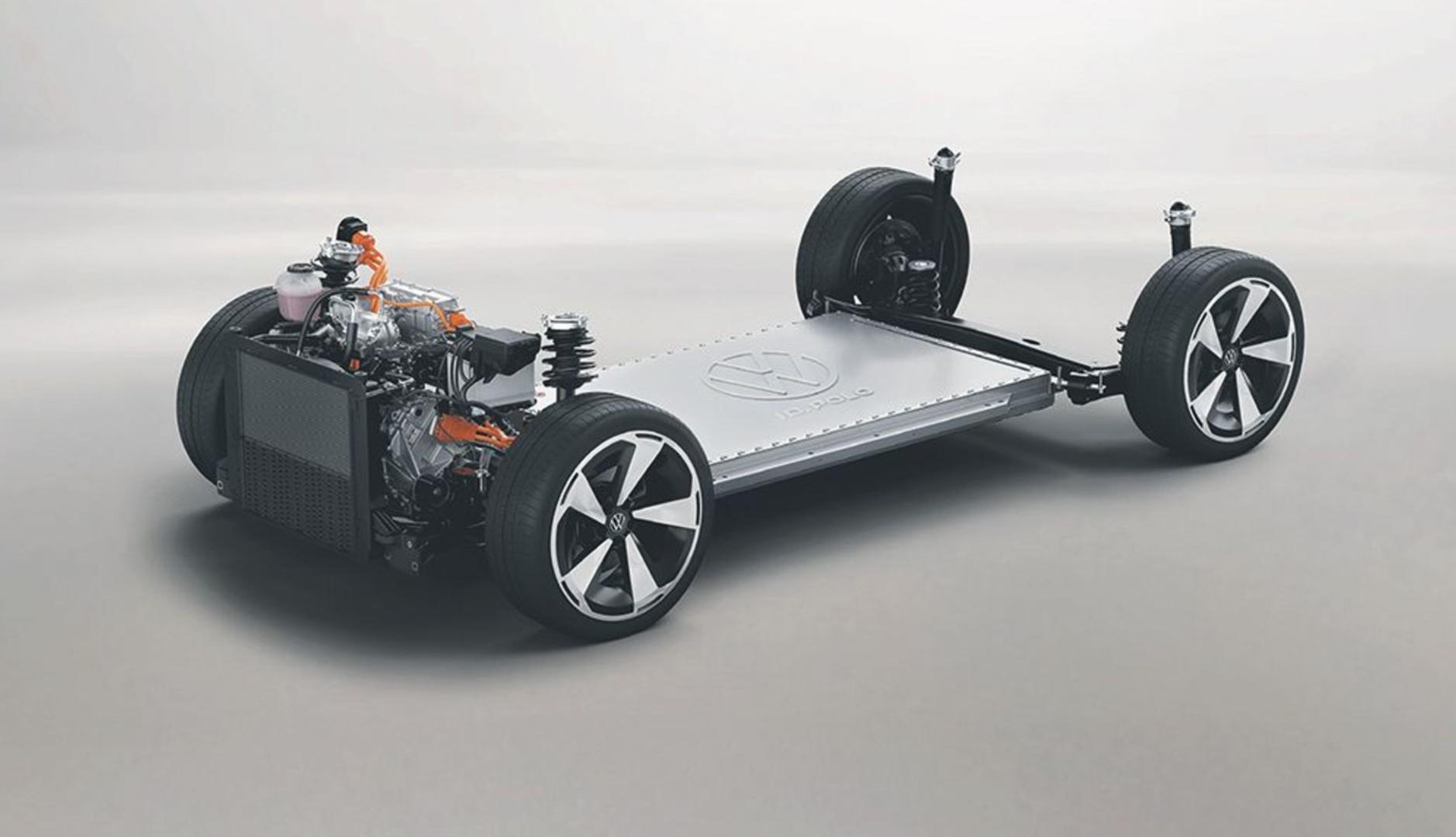 chasis de un coche eléctrico