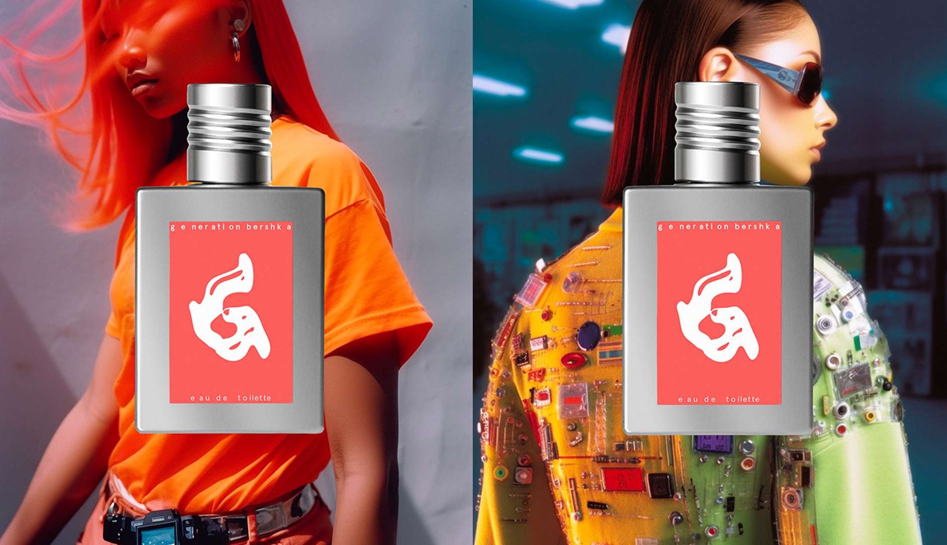 Wildbytes crea una “fiesta intergeneracional” a modo de collage generado por IA para promocionar el nuevo perfume de Bershka