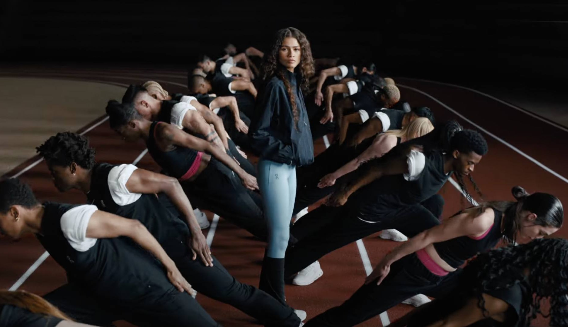 Zendaya para la marca On