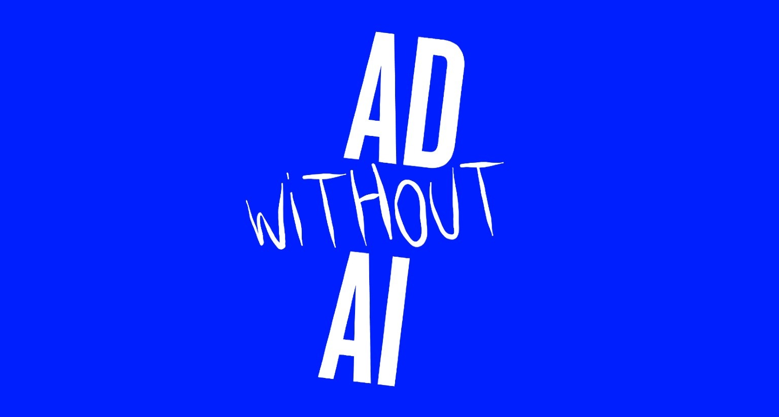 Ad without AI