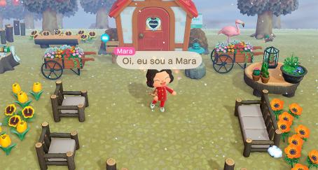 Modelo virtual de Amaro en Animal Crossing