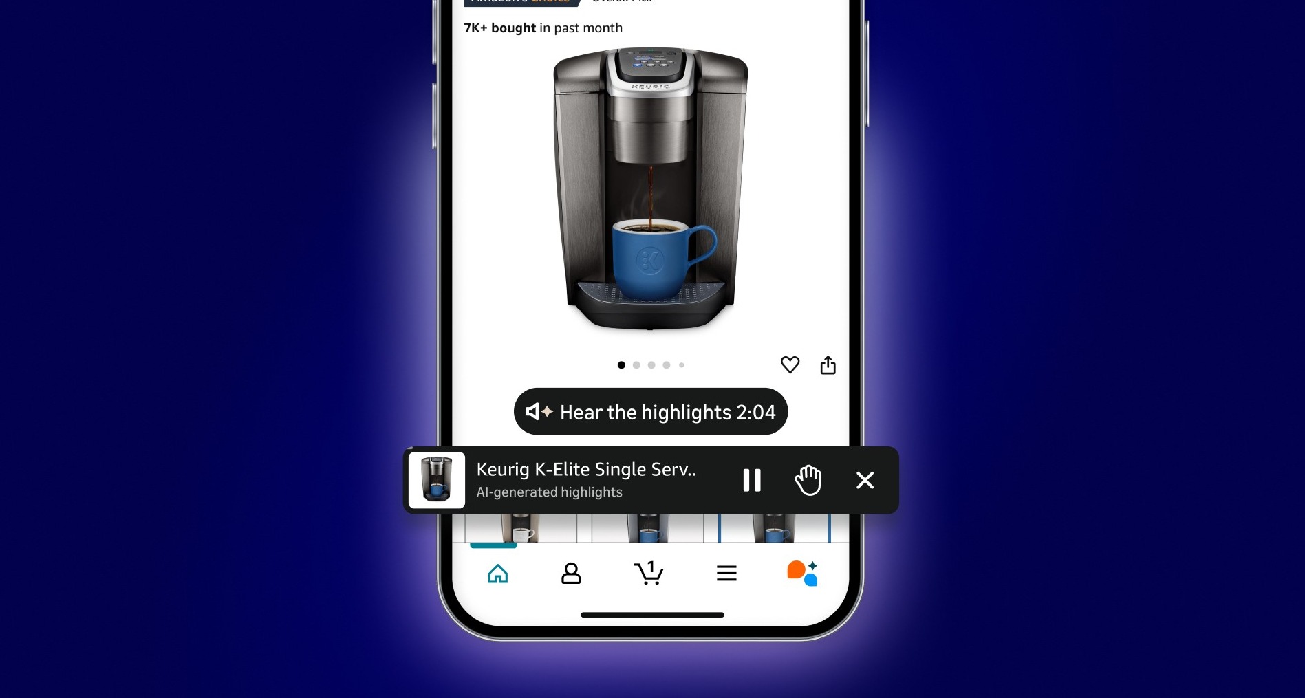 Podcasts de IA para productos de Amazon