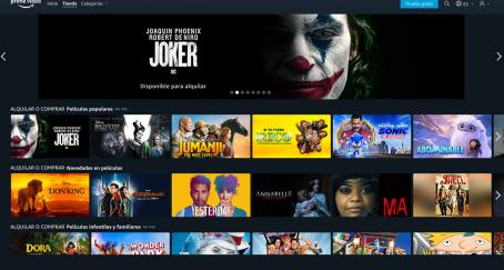 amazon prime video plataformas