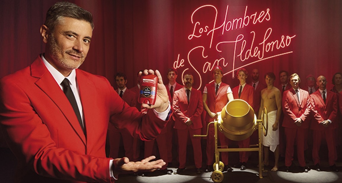 imagen del anuncio de navidad de old spice