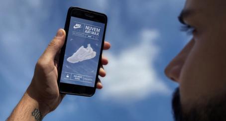 anuncio nike realidad aumentada nube