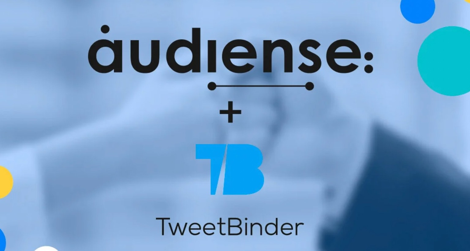 Audiense adquiere Tweet Binder, herramienta de monitorización y análisis de Twitter