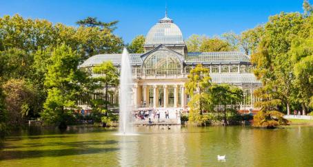 Palacio de Cristal en el Parque del Retiro