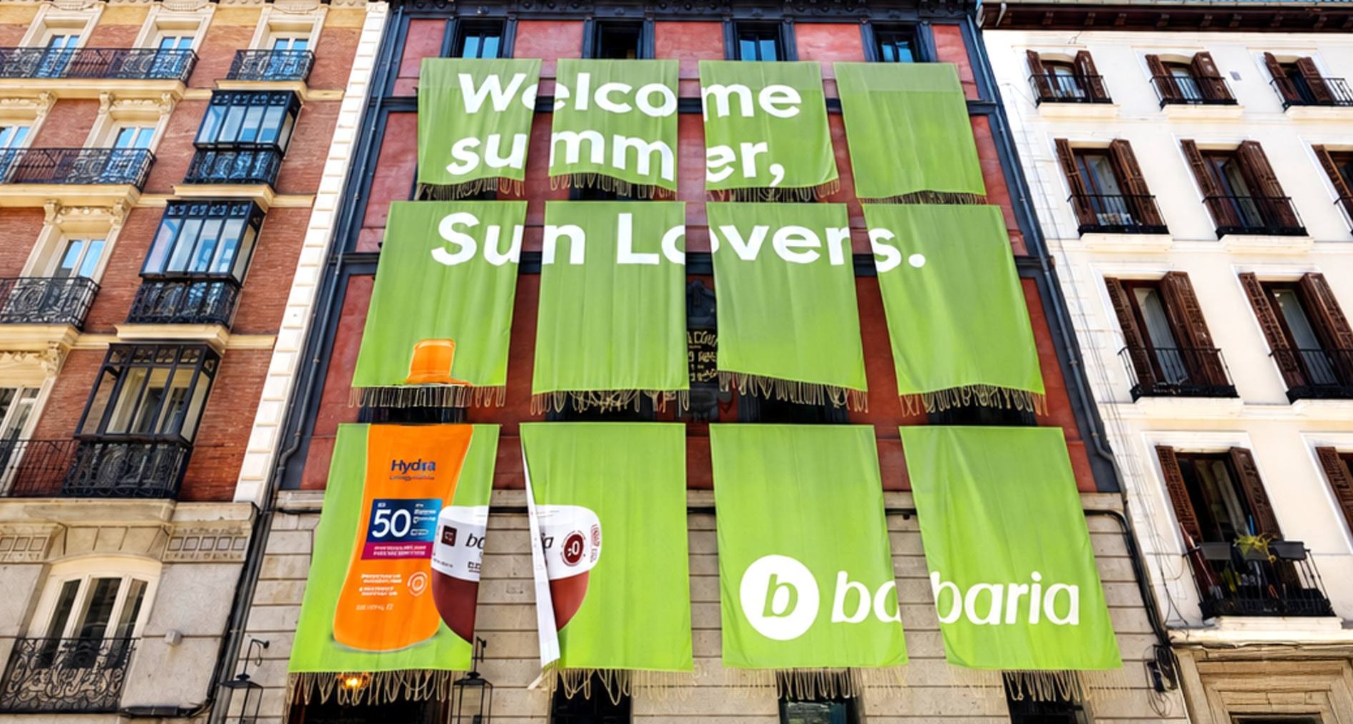 Toallas publicitarias de Babaria