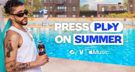 Bad Bunny, protagonista de la campaña de verano de Pepsi Pepsi-Bad Bunny