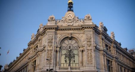Fachada de la sede del Banco de España