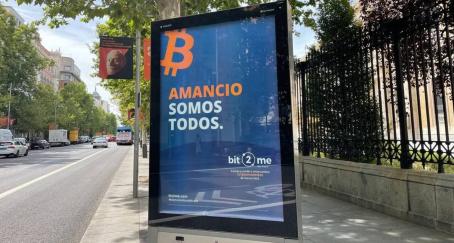 Bit2Me campaña Bienvenidos al bitcoin