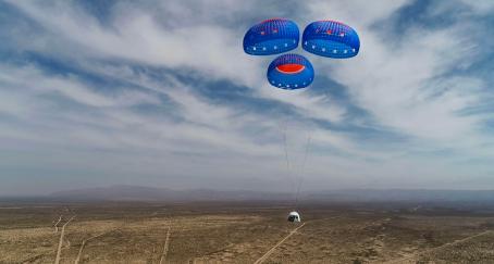 Blue Origin opta por la subasta para el primer vuelo espacial turístico