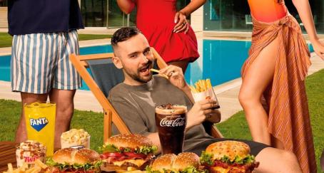 ElXokas en un anuncio de Burger King