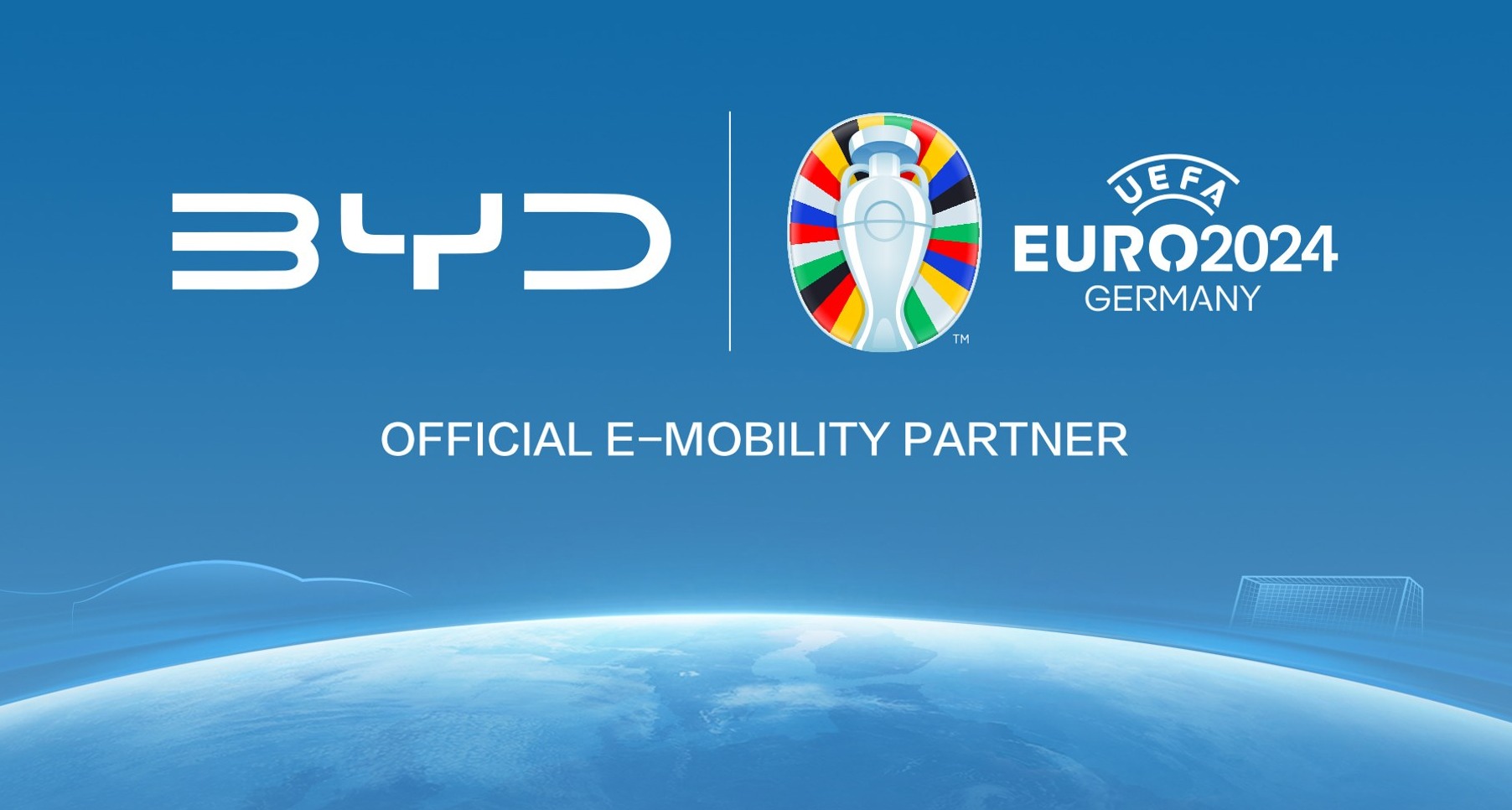 La automovilística china BYD, nuevo patrocinador oficial de la Eurocopa 2024 BYD_Eurocopa 2024