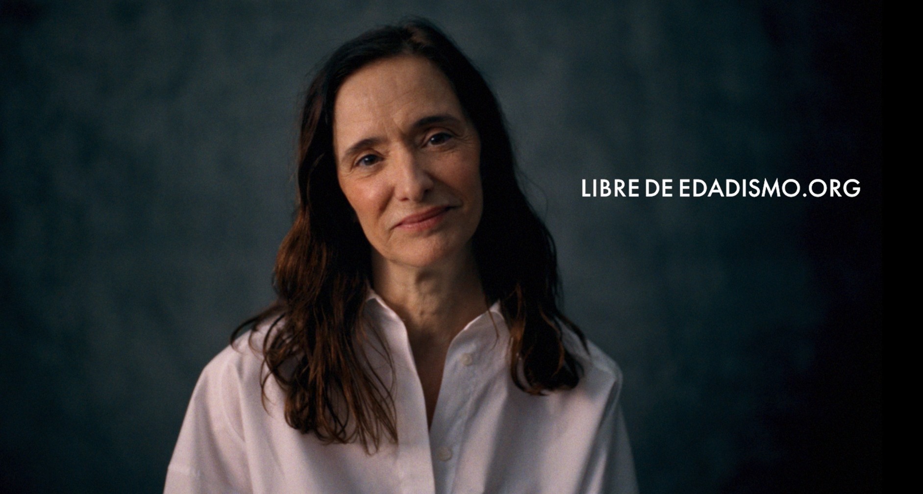 Ana Torrent en una campaña contra el edadismo en cosmética
