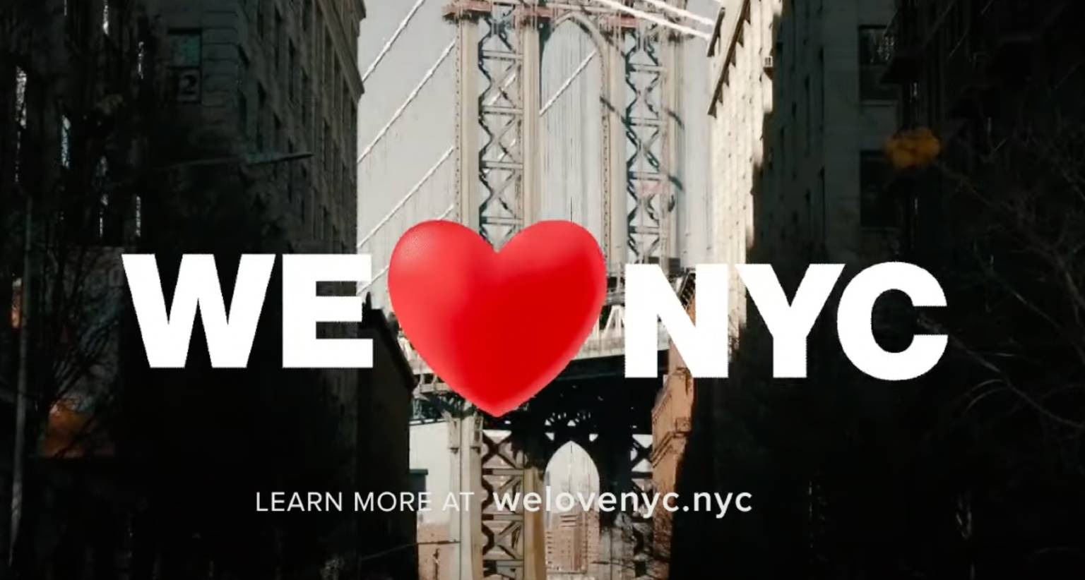 Nueva York actualiza su marca y se orienta hacia lo colectivo con “We love NYC” buscando la reactivación de la ciudad