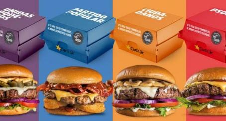 carl´s jr hamburguesas politicas