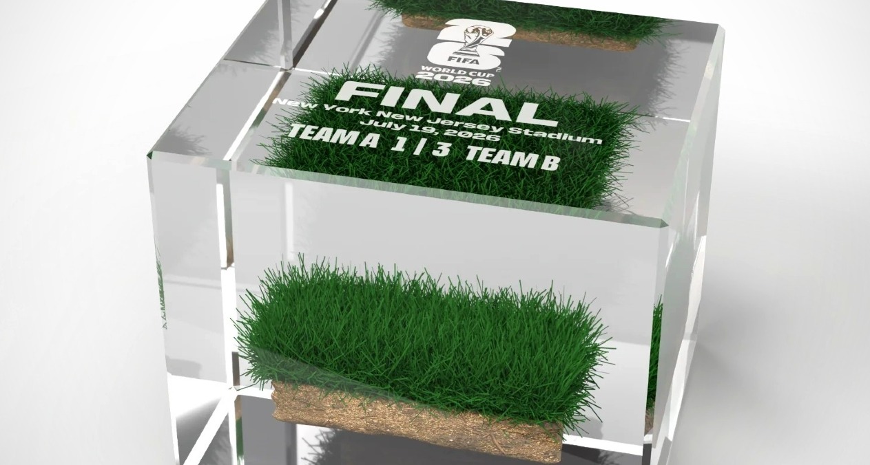 Césped de campo de fútbol