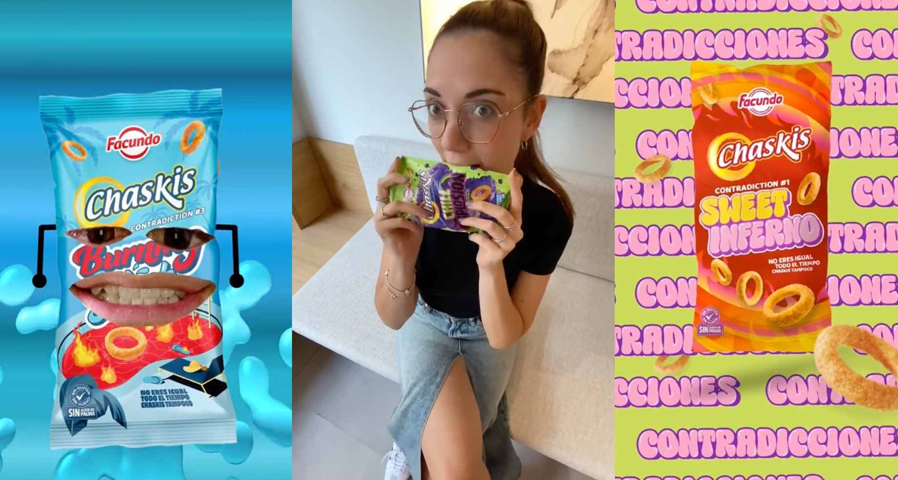 Chaskis se actualiza con nuevos sabores y contenido de entretenimiento en TikTok Post de Chaskis en TikTok