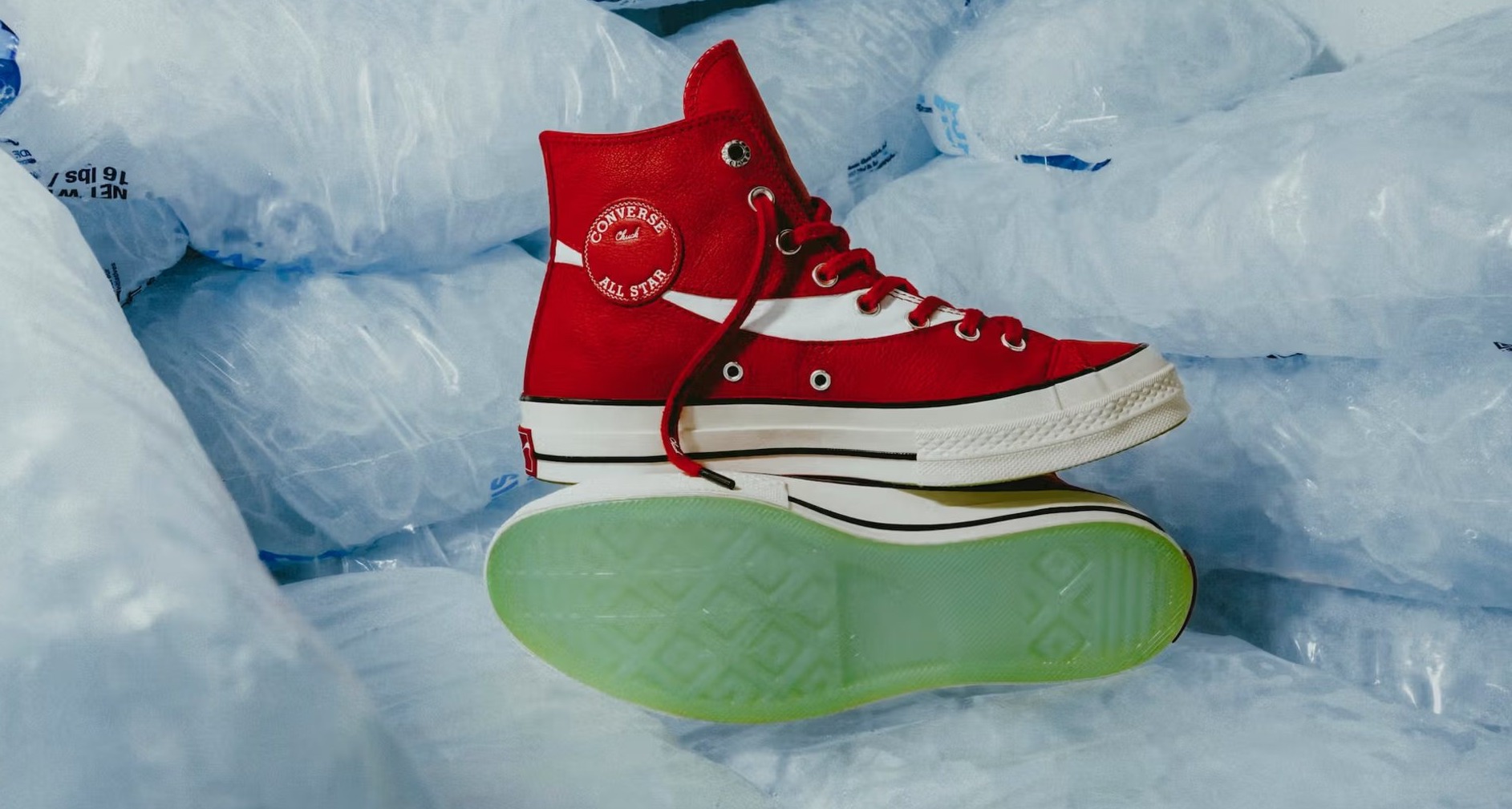 Zapatillas Converse con diseño de Coca-Cola