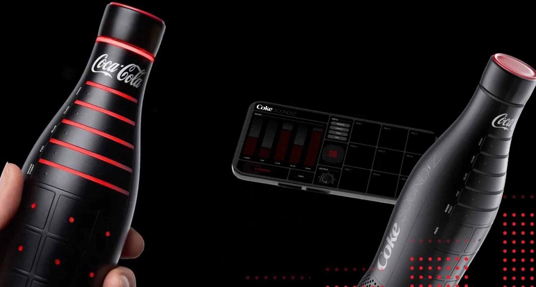 Imágenes de Coke SoundZ, de Coca-Cola