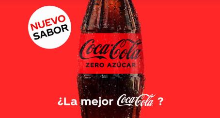 Nueva Coca-Cola Zero Azúcar