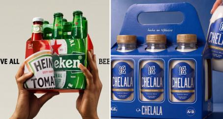 Packs de Heineken y Lala