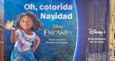 Promoción de "Encanto" por Disney+