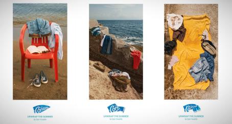 Fotografías de una campaña de Cornetto