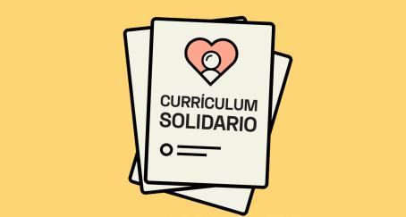 curriculum solidario iniciativa empleo