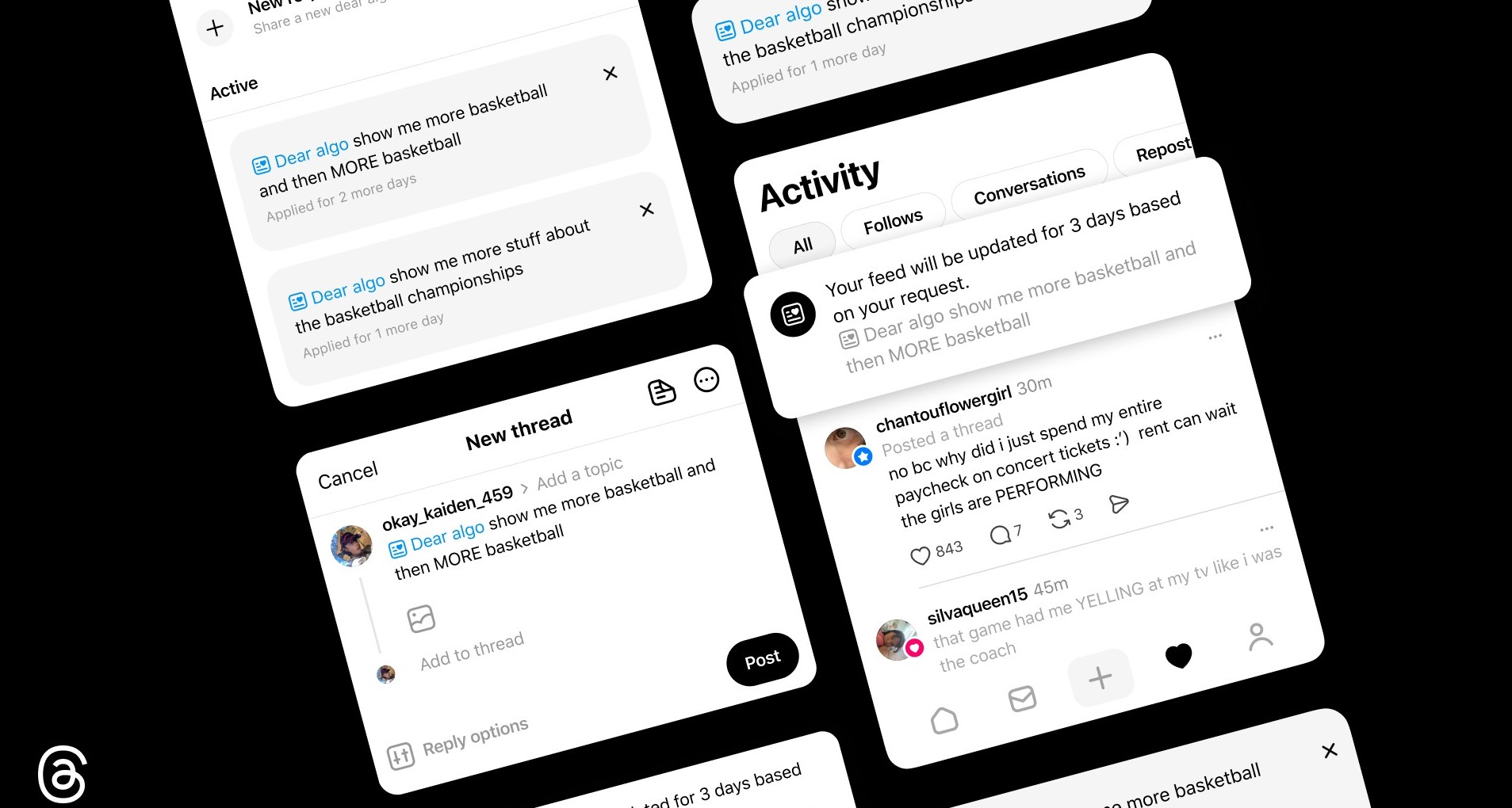 Funcionalidad Dear Algo de Threads
