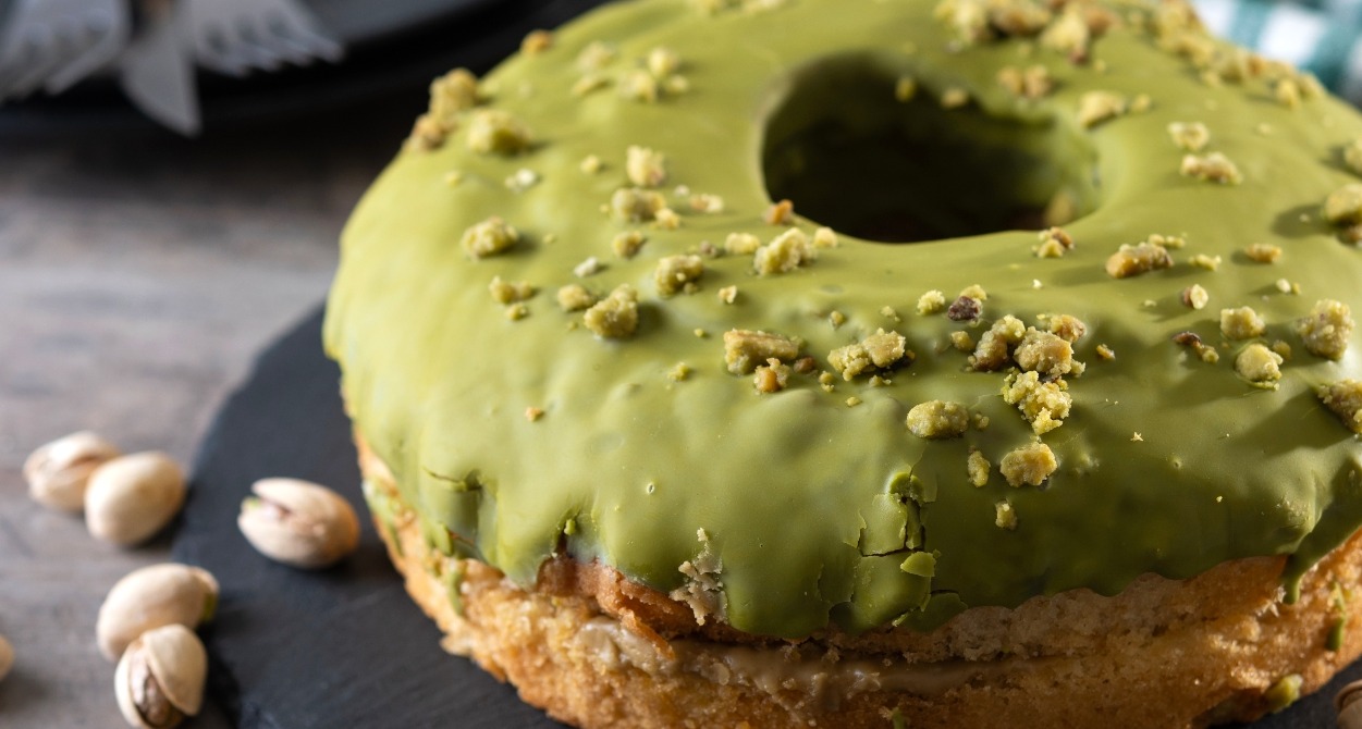 Donuts de pistacho