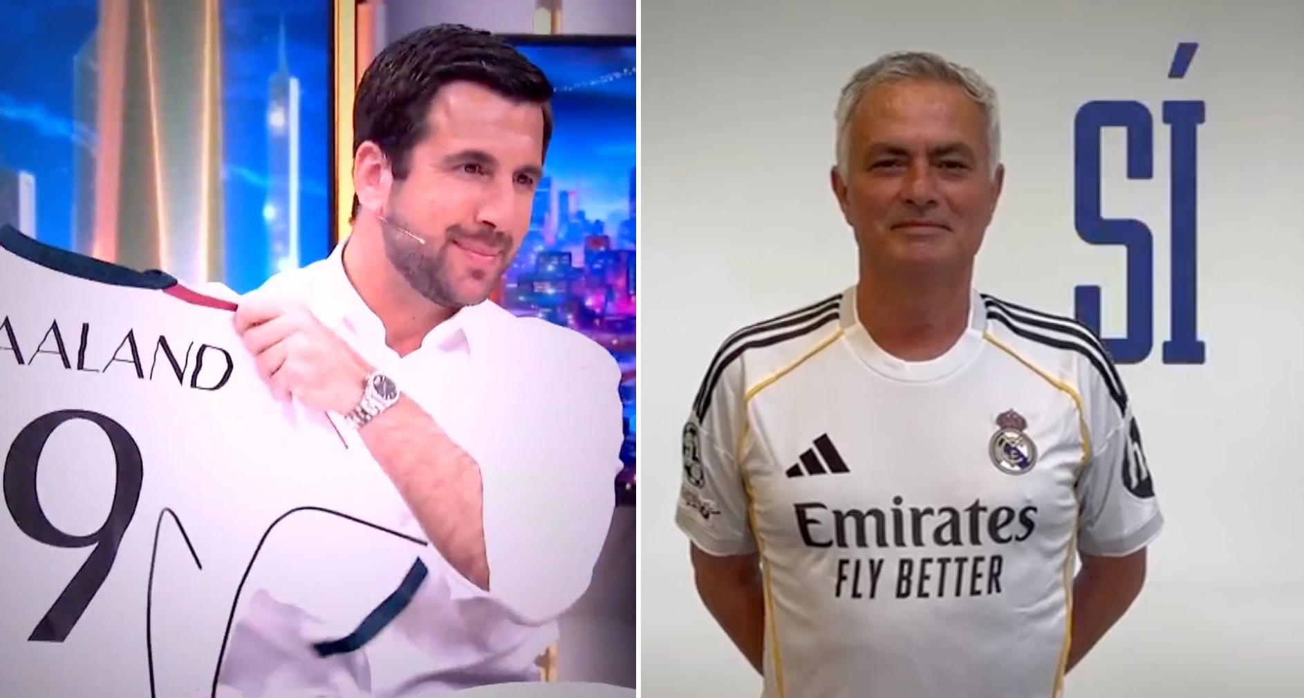 Enrique Riquelme y Jose Mourinho